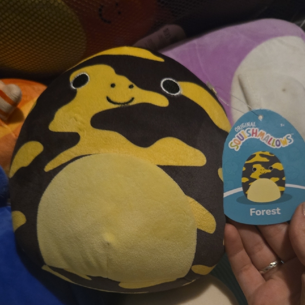 Squishmallow Forest  Salamander S7 W/tag